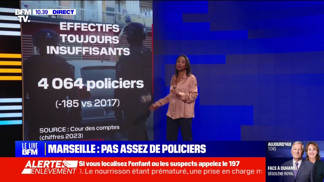 LES ÉCLAIREURS - Un rapport de la Cour des comptes révèle qu'il n'y a toujours pas assez d'effectifs policiers à Marseille