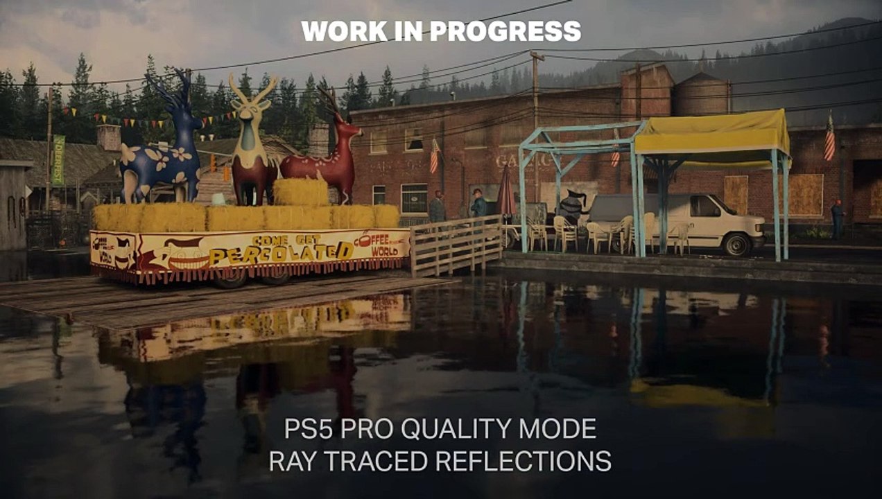 Alan Wake 2 - PlayStation 5 Pro Comparison Trailer