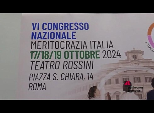 Politica e cittadini dialogano al VI Congresso di Meritocrazia Italia a Roma