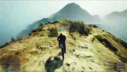 GTA Online Junk Energy Time Trials Mount Chiliad East Attempt 3