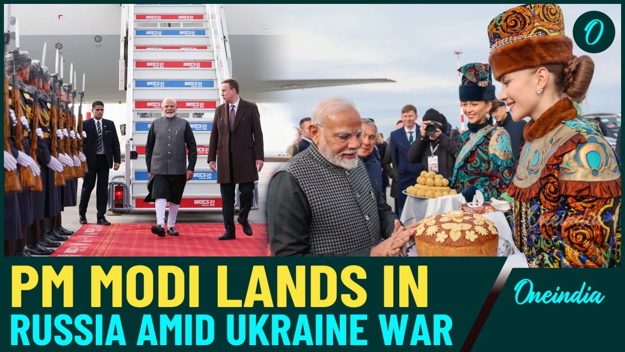 PM Modi's High-Stakes Visit to BRICS Summit: Meetings with Putin and Xi Amid Global Challenges