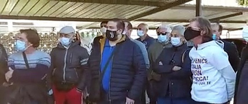 Tortoreto, presidio dei lavoratori Betafence