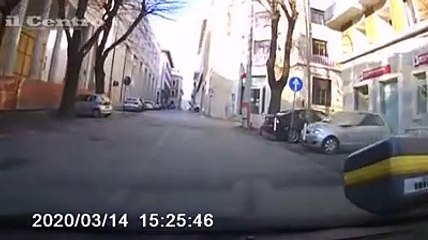 Il centro storico dell'Aquila deserto fa tornare in mente i mesi della paura