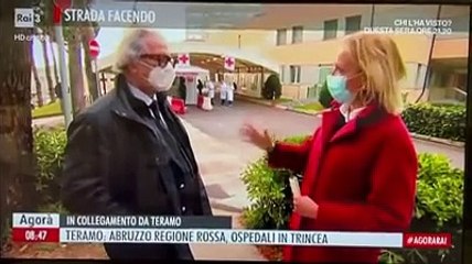 Il dg della Asl di Teramo in diretta tv: ecco gli assembramenti, cos? non ne usciamo