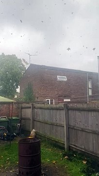 'Tornado' hits Peterborough home