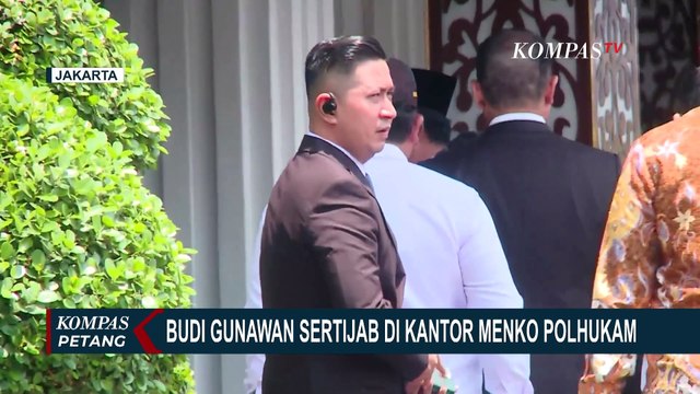 Serah Terima Jabatan, Hadi Tjahjanto Estafetkan Jabatan Menko Polkam ke Budi Gunawan