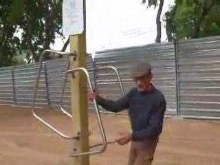 Zé explica a nova sala de pártos