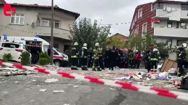 Gebze’de bir binada doğalgaz patlaması meydana geldi