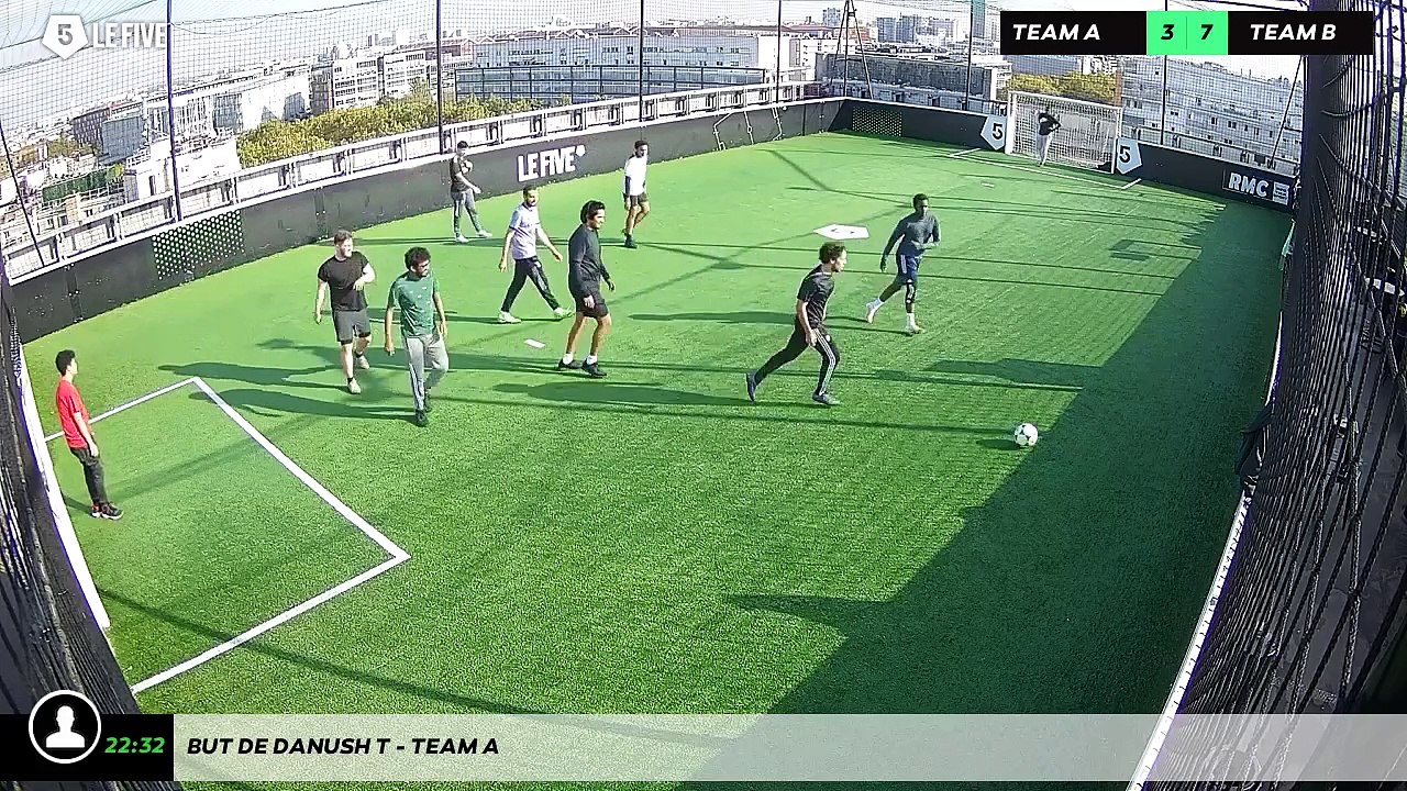 But de Danush T - Team A