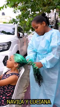 el color de pelo de navila #humor #luciana #comedia