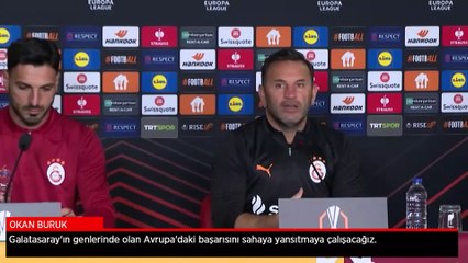 Okan Buruk: G.Saray'ın genlerinde olan Avrupa'daki başarısını sahaya yansıtmaya çalışacağız