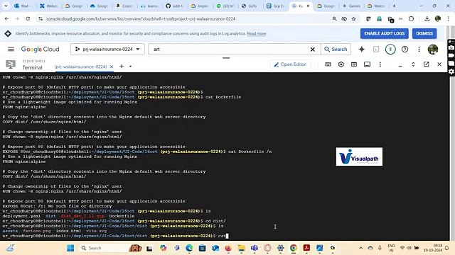 GCP DevOps Online Recorded Demo Video