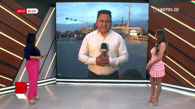 Instalan un nuevo punto de bloqueo en Vinto, ruta que une Cochabamba con el occidente