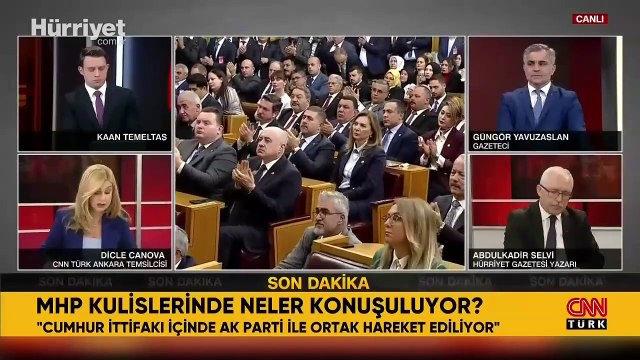 MHP kulislerinde son durumu CNN TÜRK’te Dicle Canova anlattı