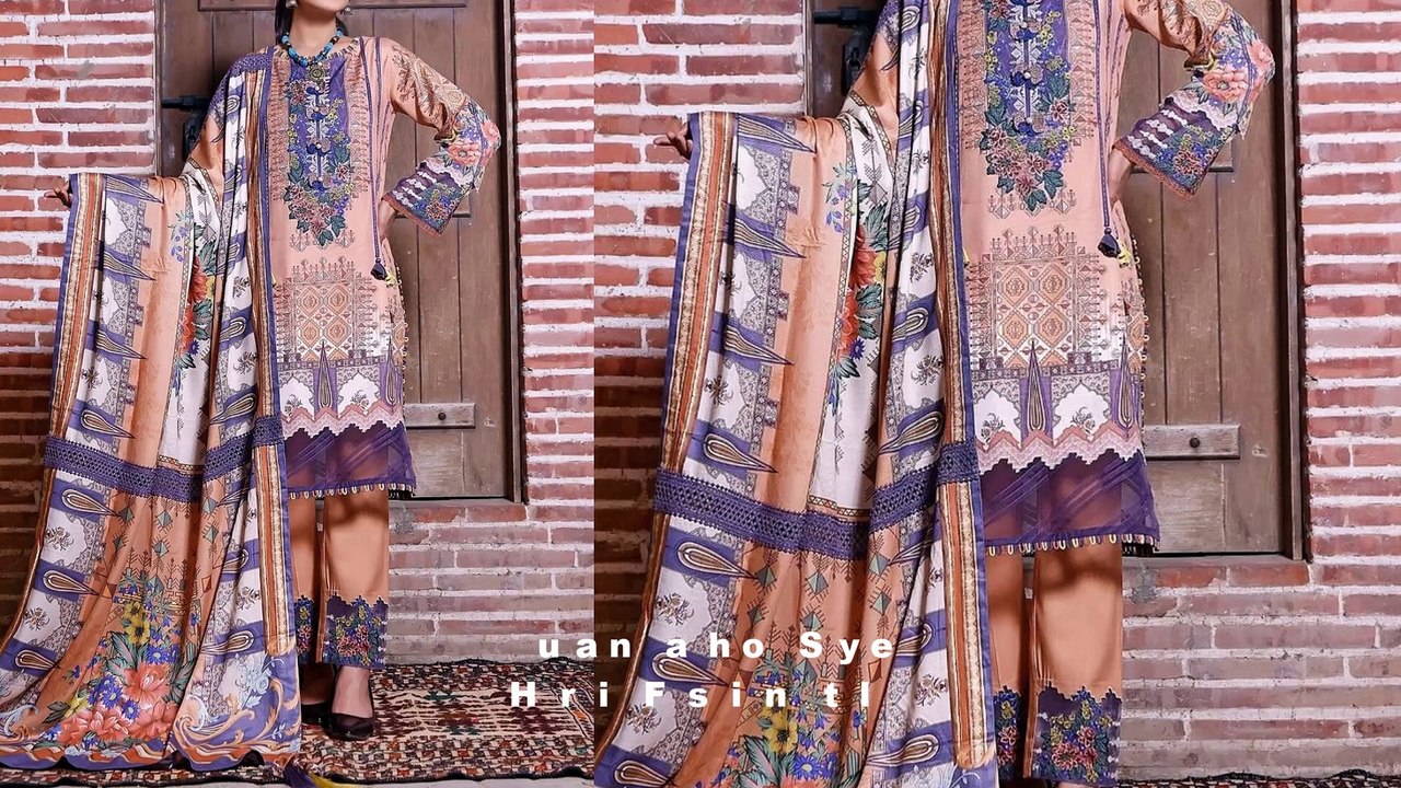 Printed Dress Designing Ideas With Organza Fabric||Printed Dress Stitching Ideas 2025