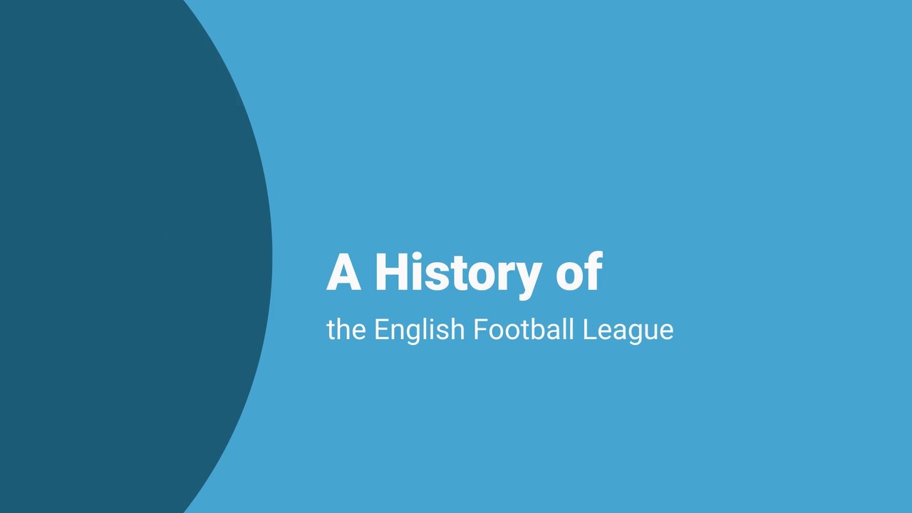 A History of the English Football League