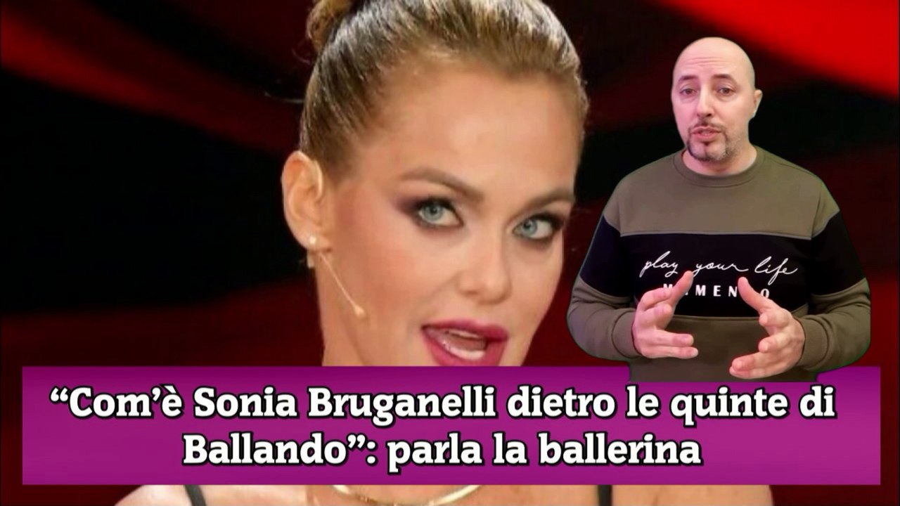 “Com’è Sonia Bruganelli dietro le quinte di Ballando” parla la ballerina