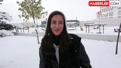 Bitlis'te Ekim Ayında Beklenmedik Kar Yağışı