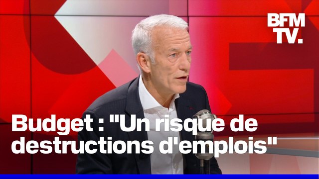Budget, retraites, assurance-chômage... L'interview en intégralité de Patrick Martin (Medef)