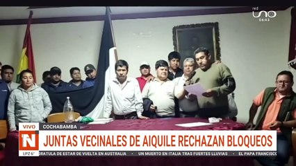 Dirigentes de Aiquile se declaran en emergencia y rechazan bloqueos en la ruta al Cono Sur