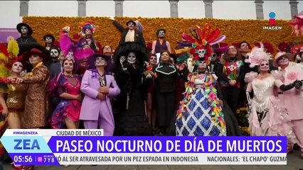 Alistan el Paseo Nocturno de Día de Muertos en la CDMX