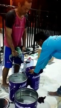 Kualitas cat epoxy luar biasa. Lantai kami sekarang lebih tahan terhadap bahan kimia