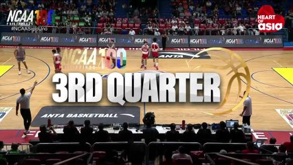 NCAA Basketball Arellano vs Perpetual (Third Quarter) | NCAA Season 100