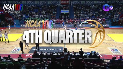 NCAA Basketball Arellano vs Perpetual (Fourth Quarter) | NCAA Season 100
