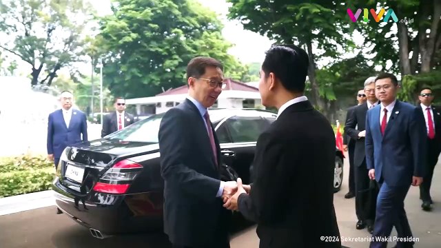 Tak Cangung, Wapres Gibran Terima Kunjungan Wapres China