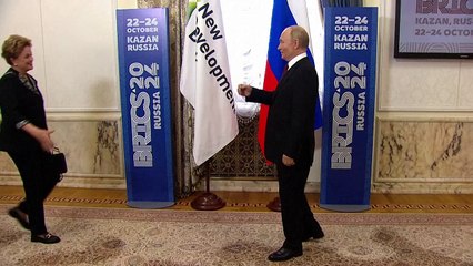 Putin se reúne com Dilma e defende aumento do comércio em moedas nacionais