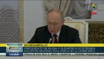 Reunión bilateral entre los presidentes de Rusia y Sudáfrica