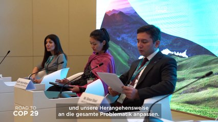 Pre-COP29: Politiker treffen sich in Baku, um den Klimawandel und Finanzlösungen zu besprechen