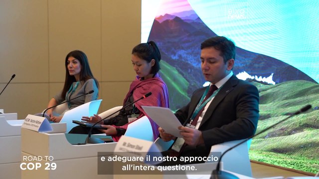 Pre-COP29: i leader mondiali si incontrano a Baku per parlare del clima e aumentare gli investimenti