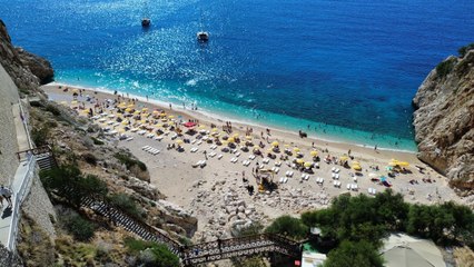 Antalya ekim ayında deniz keyfi yaşatıyor