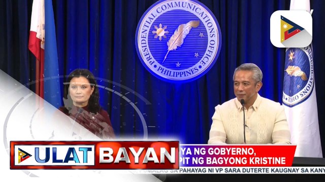 Iba’t ibang ahensya ng pamahalaan at LGUs, nakahanda na sa paghagupit ng Bagyong Kristine; Kanselasyon ng klase hanggang bukas, inirekomenda ng DILG sa LGUs