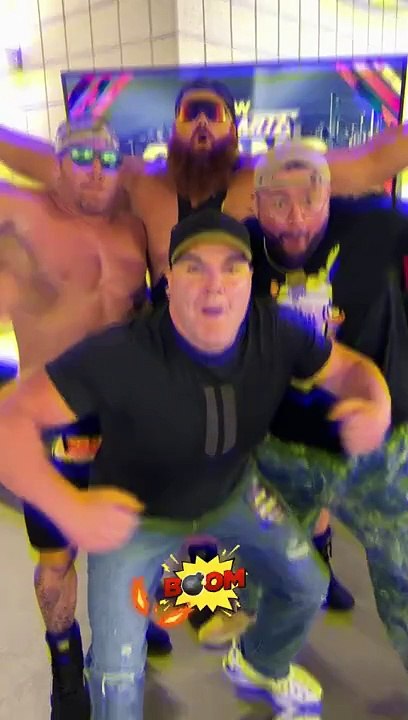 AEW Brings The BOOM!  #aew #wrestling #newyork #father #son #family #fun #bigjustice #boom @All Elite Wrestling @Barstool Sports @Jack Mac