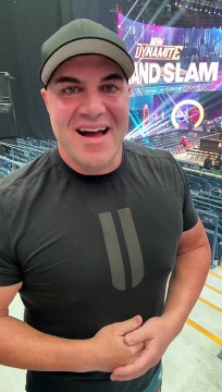 Get Ready To Bring The BOOM! #aew #wrestling #father #son #family #fun #bigjustice #boom #barstoolsports @All Elite Wrestling @Barstool Sports @Jack Mac