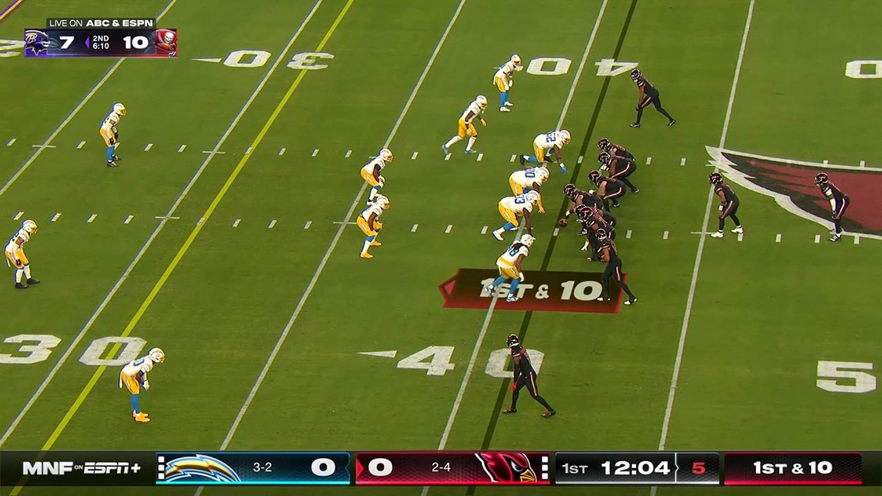 Resumen del Arizona Cardinals vs Los Angeles Chargers de la NFL