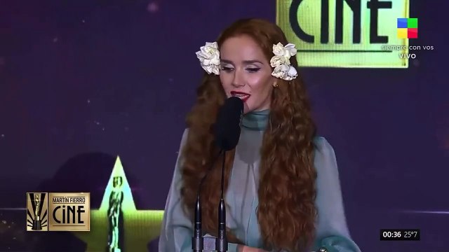 Natalia Oreiro: Queremos educación, queremos trabajo, queremos salud