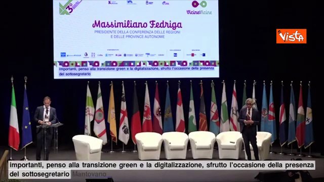 Fedriga: Regioni devono pensare con prospettive di grande respiro guardando al domani
