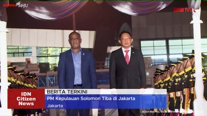 Perdana Menteri Kepulauan Solomon Tiba di Jakarta untuk Hadiri Pelantikan Presiden Indonesia
