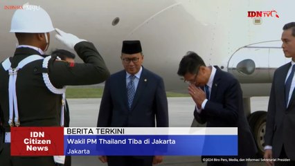 Wakil PM Thailand Anutin Charnvirakul Disambut dengan Upacara Militer di Jakarta