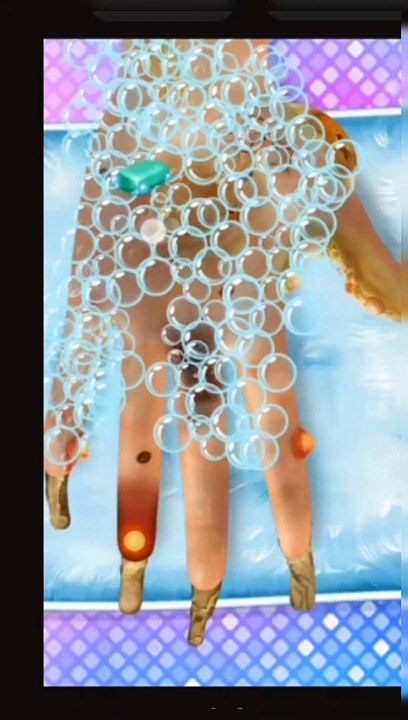 ASMR hand treatment asmr  animation satisfying  youtubeshorts shorts viralshorts tren