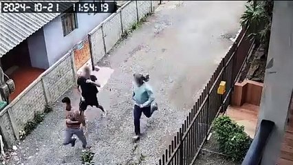 Vídeo mostra perseguição a jovem assassinado a golpes de facão em Porto União