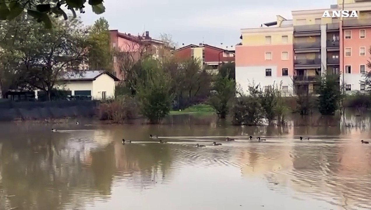 Maltempo, a Bologna esonda il torrente Ravone
