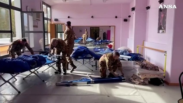 Maltempo, a Budrio sott'acqua il palazzetto dello sport