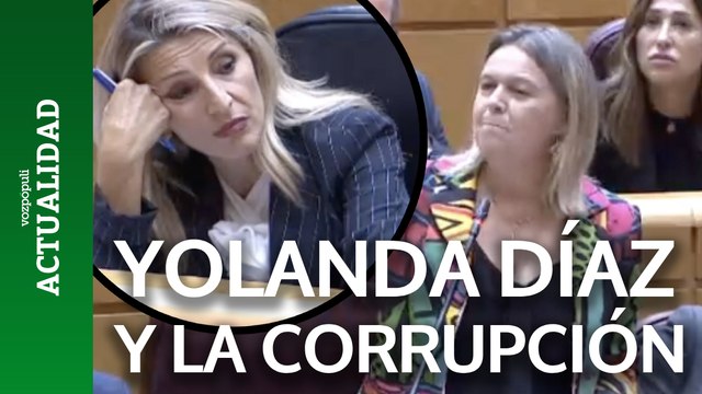 Senadora del PP le recuerda a Yolanda Díaz lo que decía de la corrupción