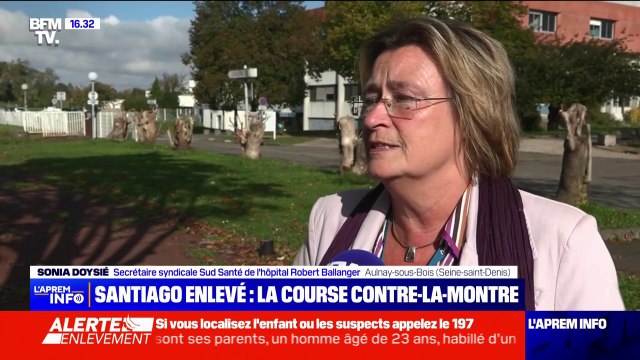 Enlèvement de Santiago: Ça fait des années qu'on demande à ce que tous les bâtiments de l'hôpital soient sécurisés , réagit Sonia Doysié (Sud Santé)