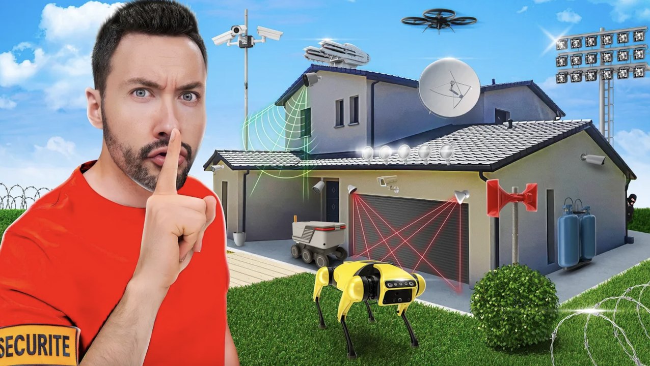 J'installe mon système de sécurité Maison ultra tech !