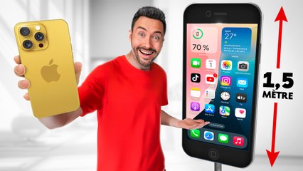 Test du iPhone Géant à 16 000€ : Surprise Incluse ! 📱